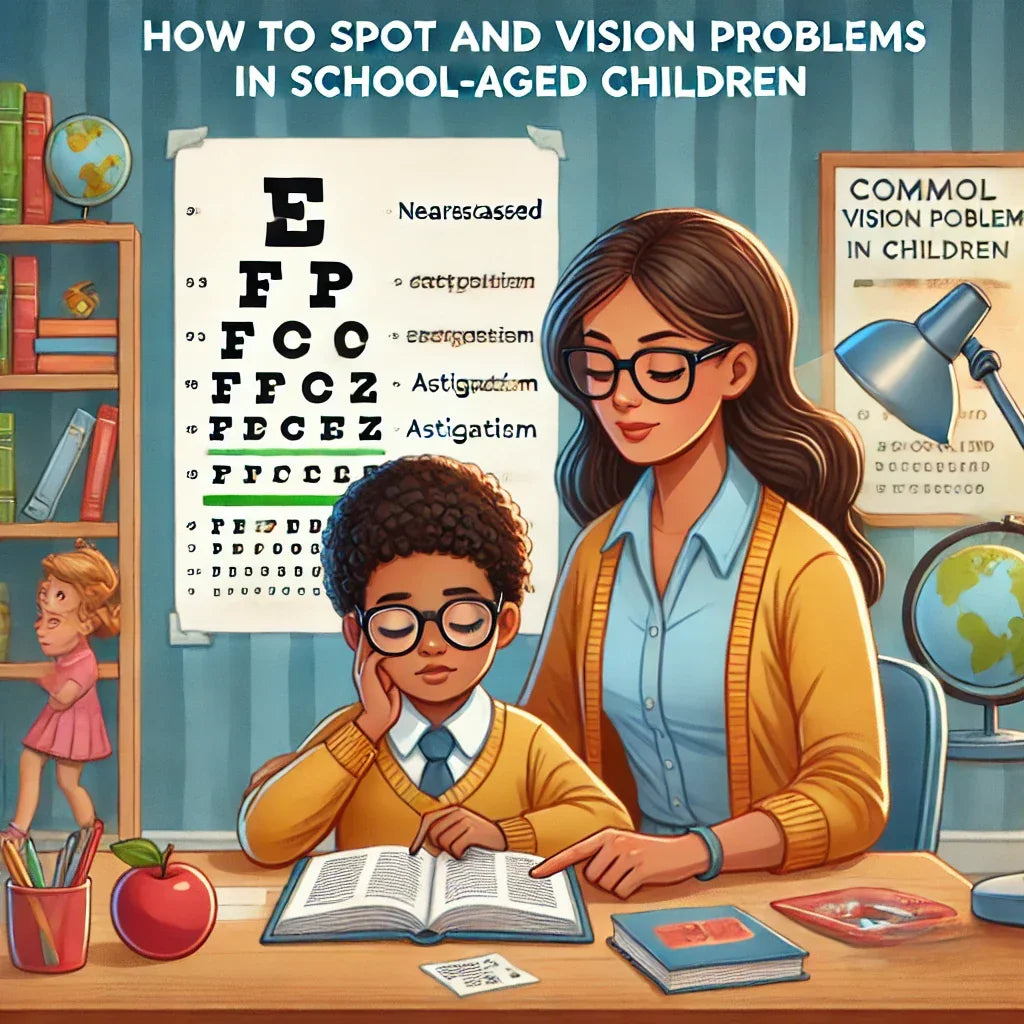 How to Spot and Manage Vision Problems in School-Aged Children – 4aKid