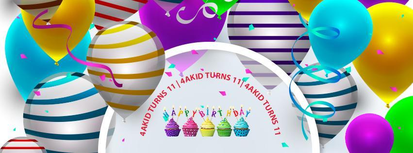 4aKid Celebrates its 11th Birthday! - 4aKid