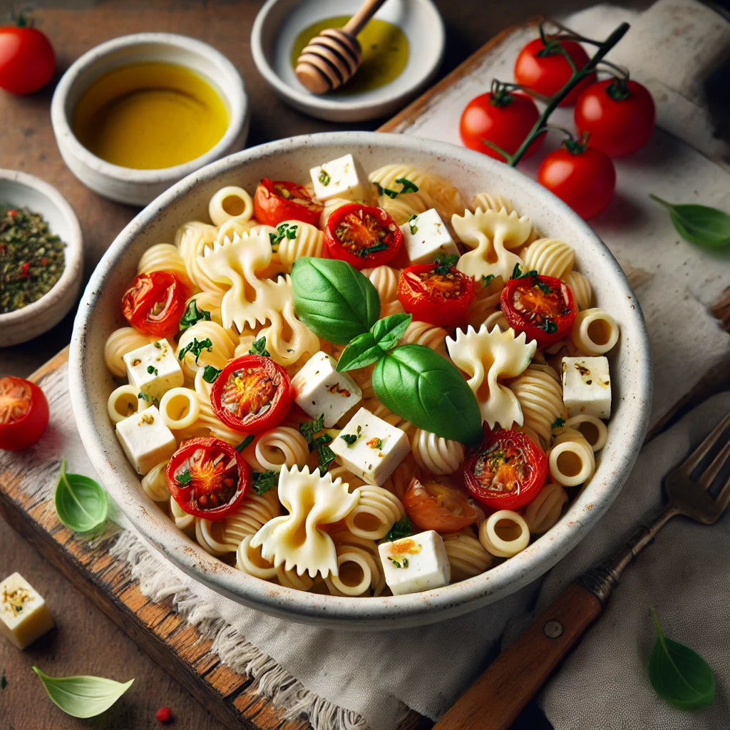 Viral TikTok Baked Feta Pasta