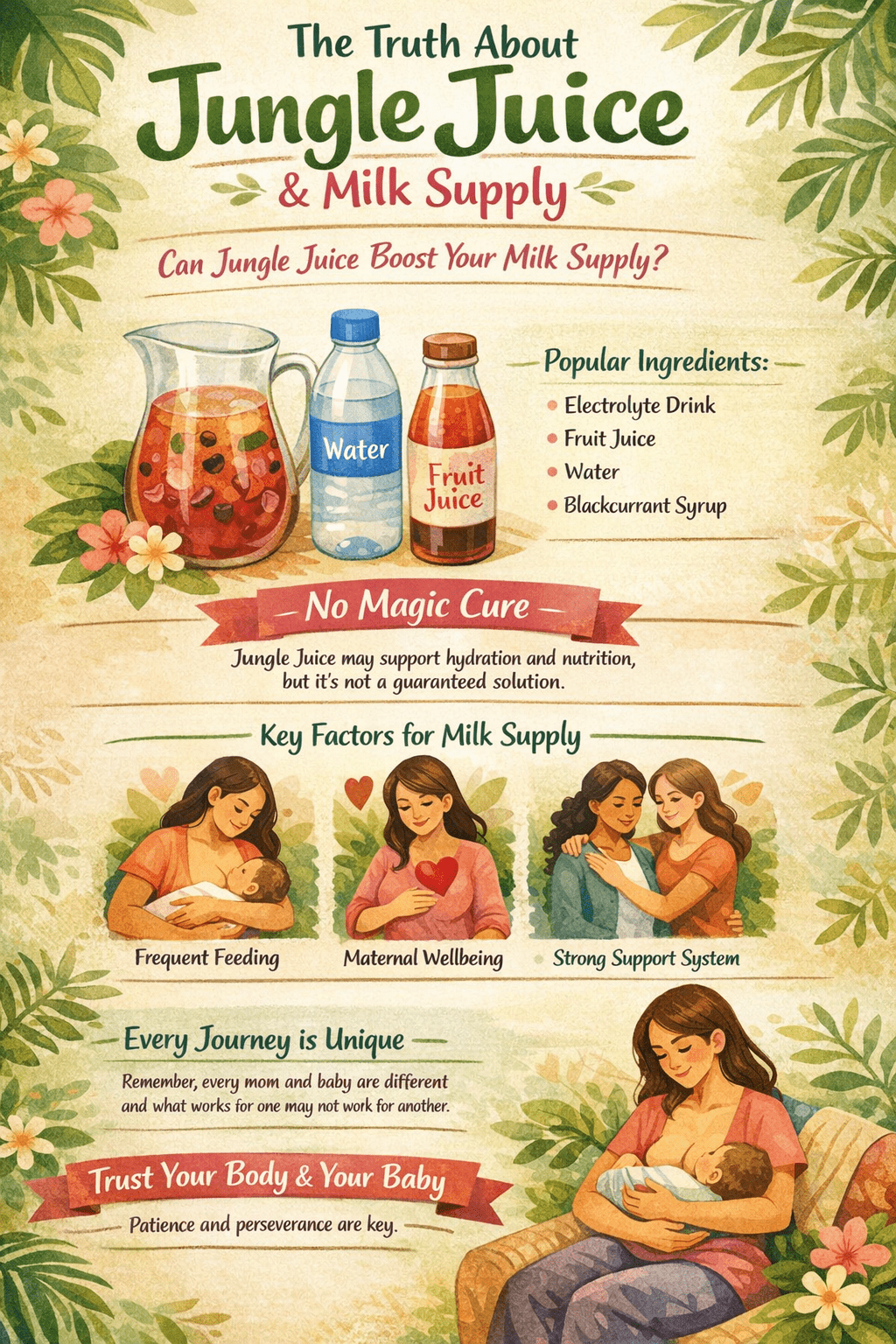 Jungle Juice and Breastfeeding Support | What Mothers Should Know