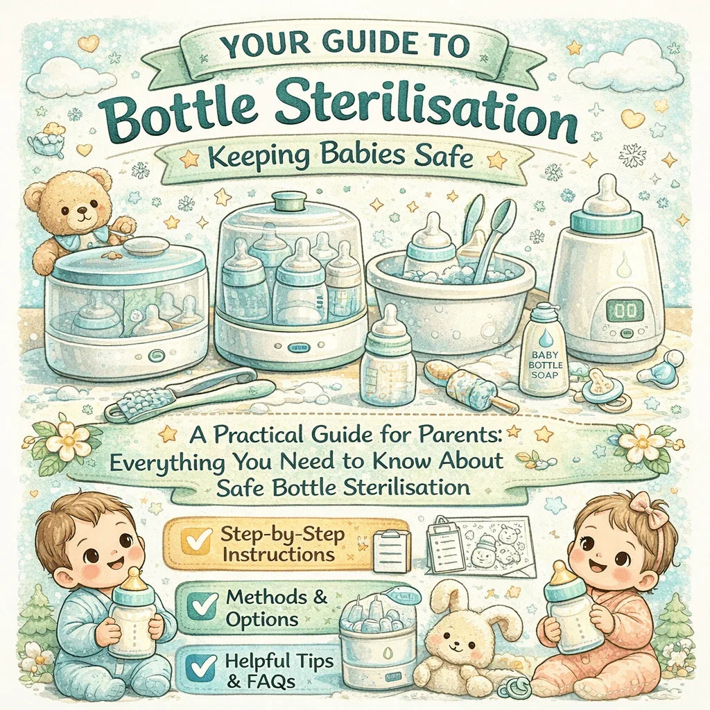 Feed/safe Bottle Sterilisation Guide | Safe Feeding for Babies – 4aKid