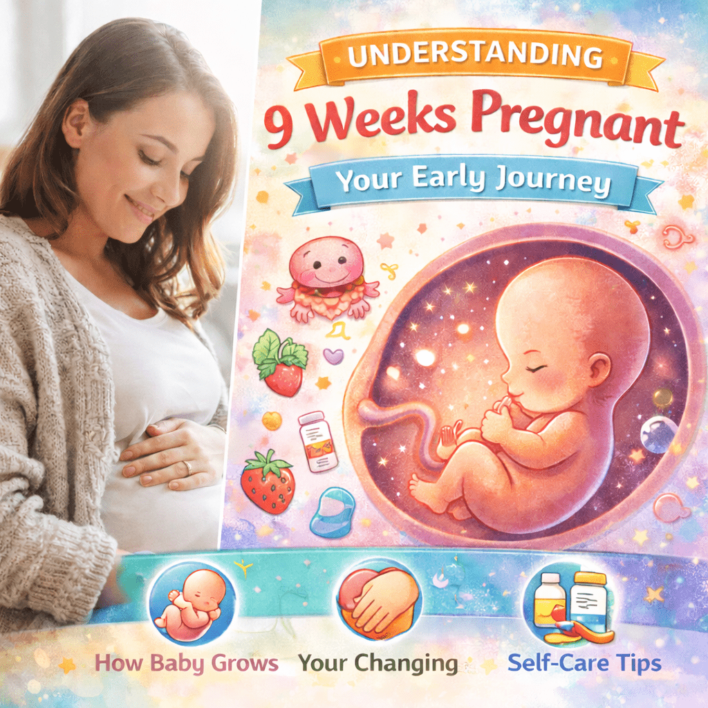9 Weeks Pregnant | Early Symptoms and Baby Development