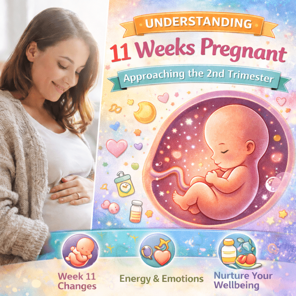 11 Weeks Pregnant | What to Expect as the First Trimester Ends
