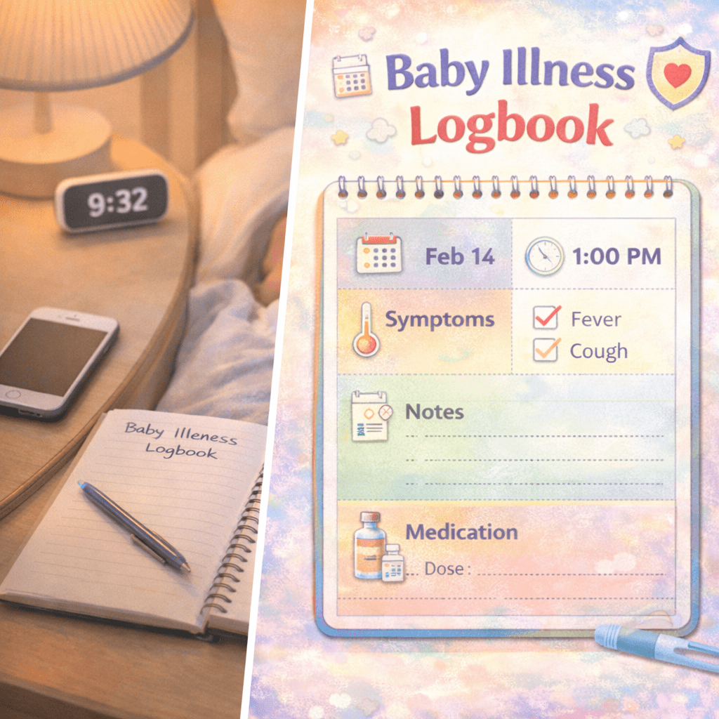 Printable Baby Illness Logbook | A Simple Tool for Doctor Visits