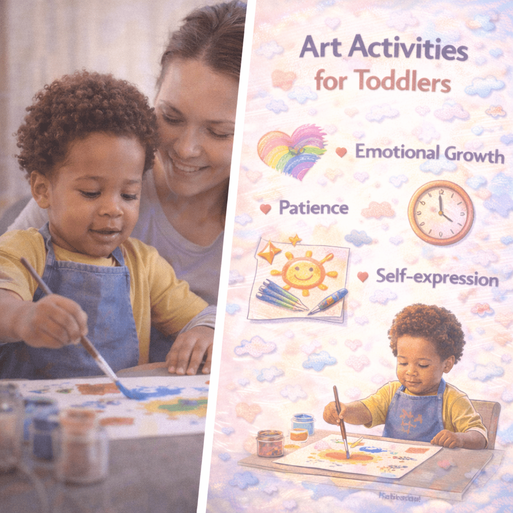 How Art Helps Toddlers Build Patience and Emotional Control