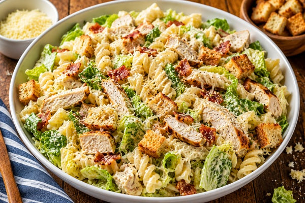 Chicken Caesar Pasta Salad
