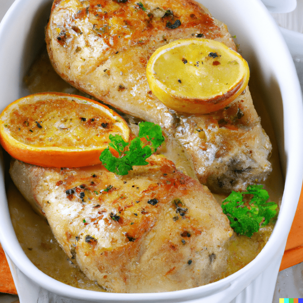 Zesty Delight: Baked Lemon Chicken Recipe