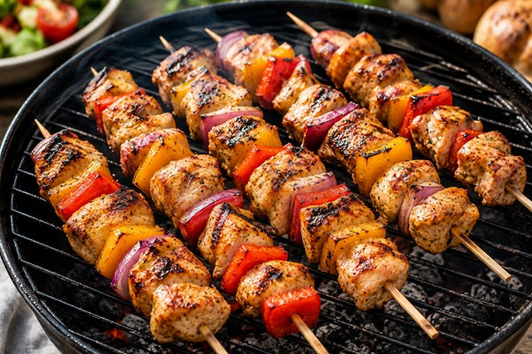 Easy Chicken Skewers on the Braai
