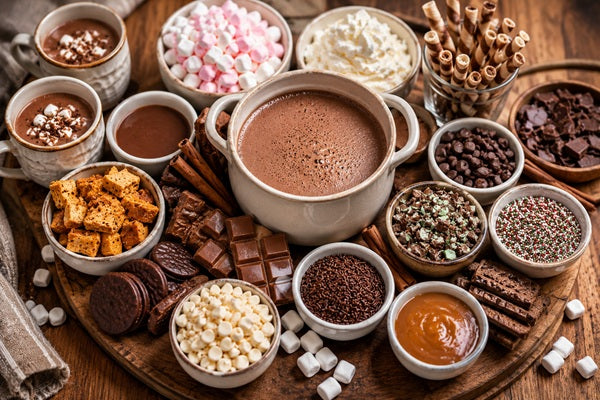 Easy Hot Chocolate Board