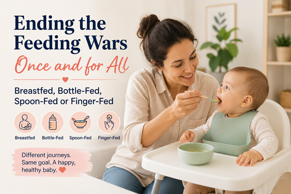 Ending the Feeding Wars Once and for All: Breastfed, Bottle-Fed, Spoon-Fed or Finger-Fed