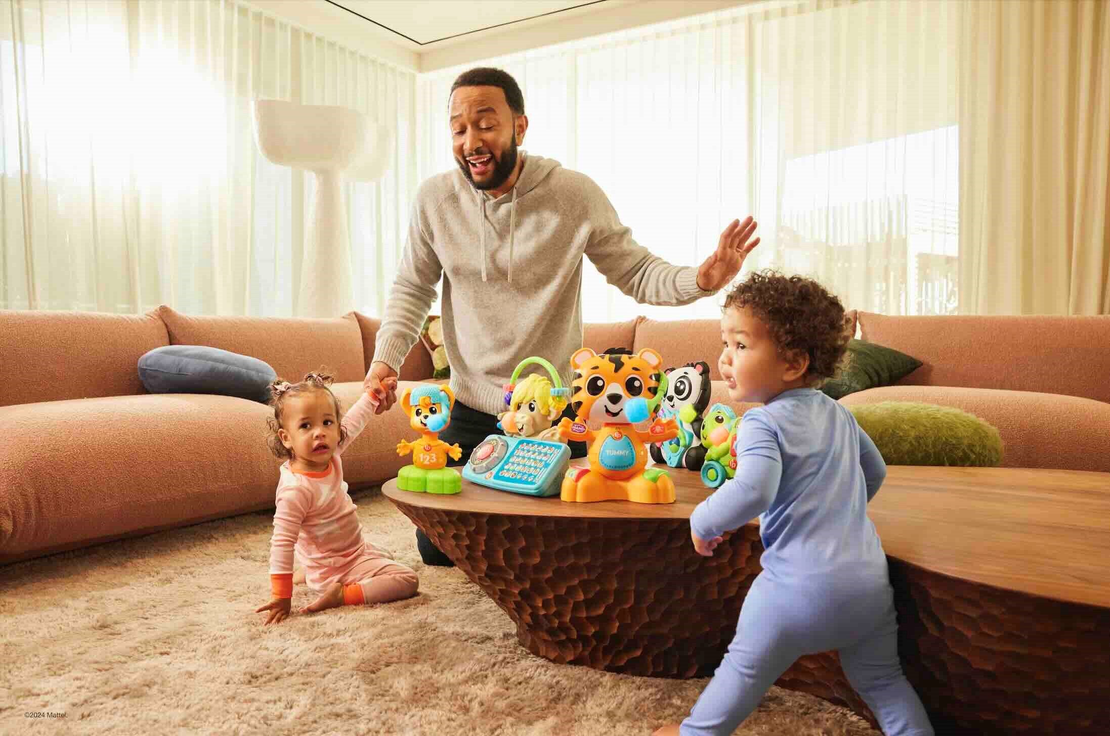 Fisher-Price® Teams Up with John Legend for New Children's Album Covers