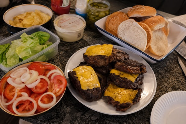 Homemade Burger Night