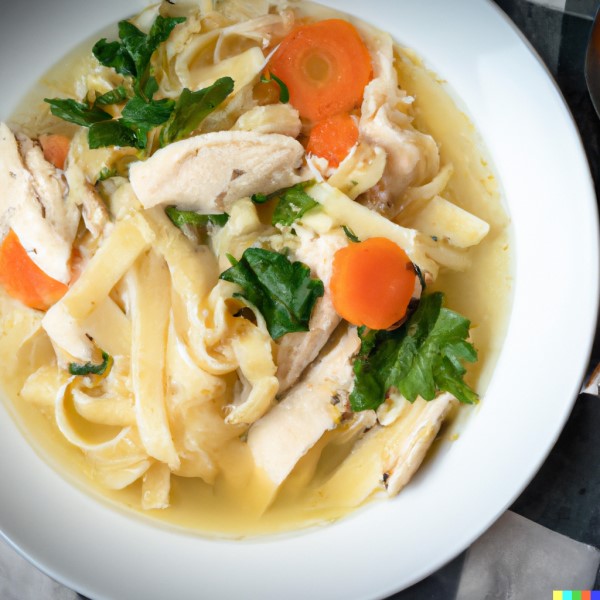 Homemade Chicken Noodle Soup Recipe - 4aKid