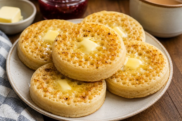 Homemade Crumpets for Cold Mornings