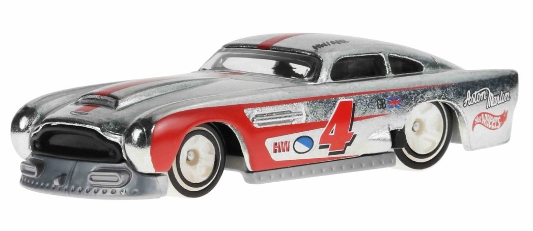 Hot Wheels and Aston Martin Collaborate to Redesign Classic DB4GT as Land Speed Racer