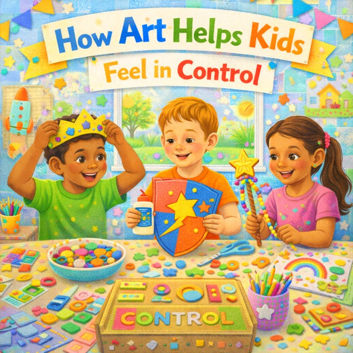 How Art Helps Kids Feel in Control