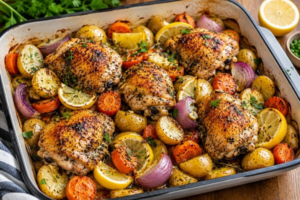 One-Pan Lemon Herb Chicken