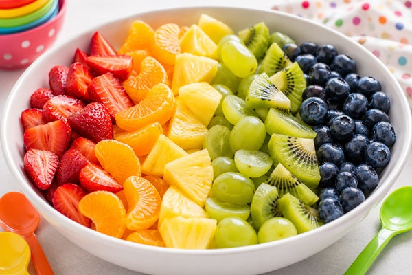 Rainbow Fruit Salad for Kids