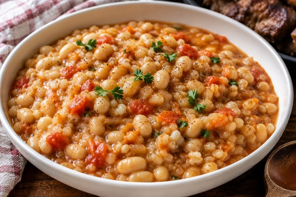 South African Samp and Beans