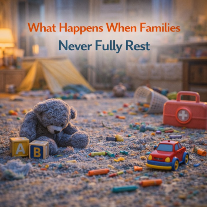 What Happens When Families Never Fully Rest