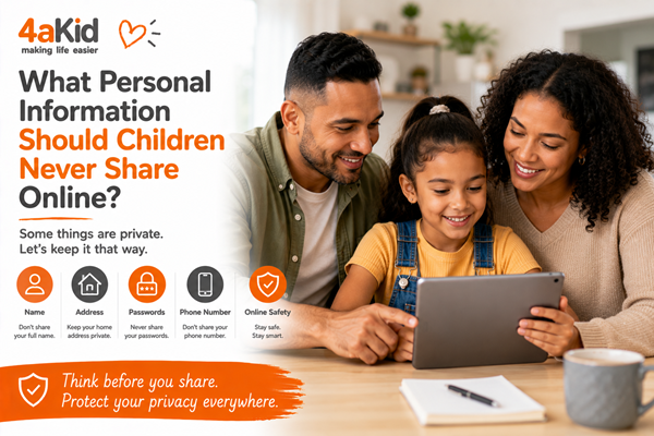 What Personal Information Should Children Never Share Online?