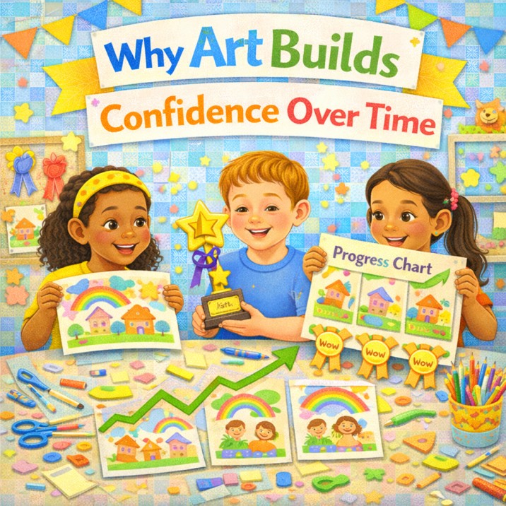 Why Art Builds Confidence Over Time