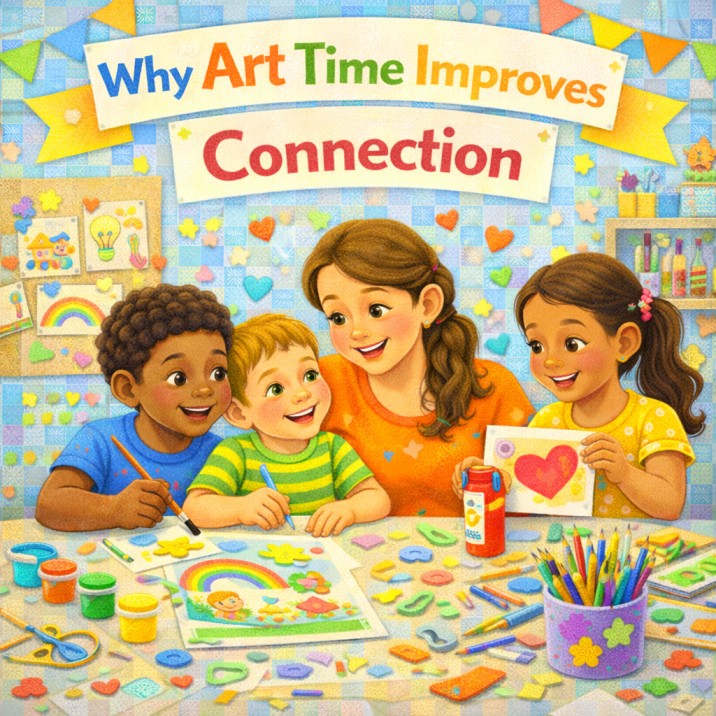 Why Art Time Improves Connection