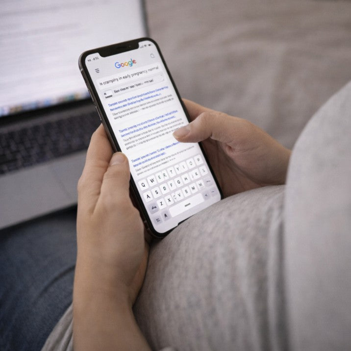 Why Googling Pregnancy Symptoms Makes Anxiety Worse