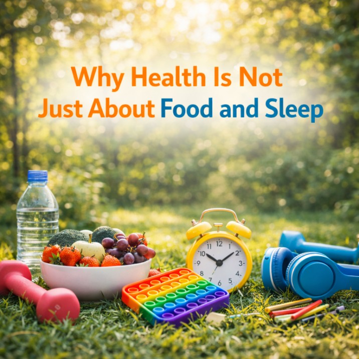 Why Health Is Not Just About Food and Sleep