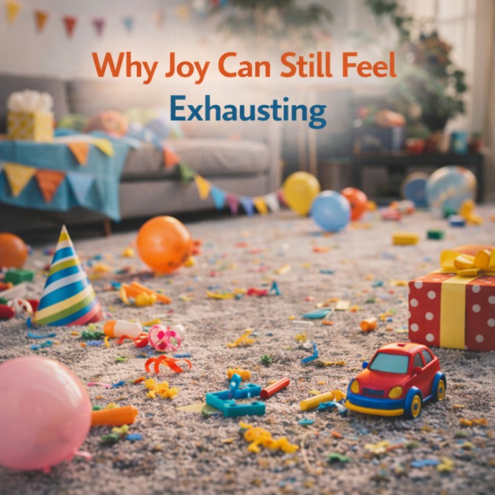Why Joy Can Still Feel Exhausting