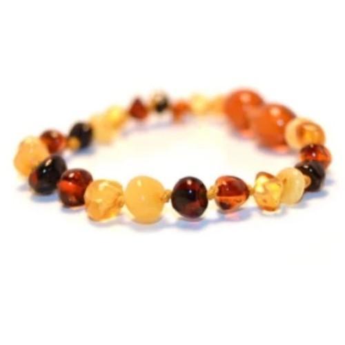 Amber Baby Teething Anklet/Bracelet - Mixed (Preorder)- Latest product from 4aKid - 4aKid