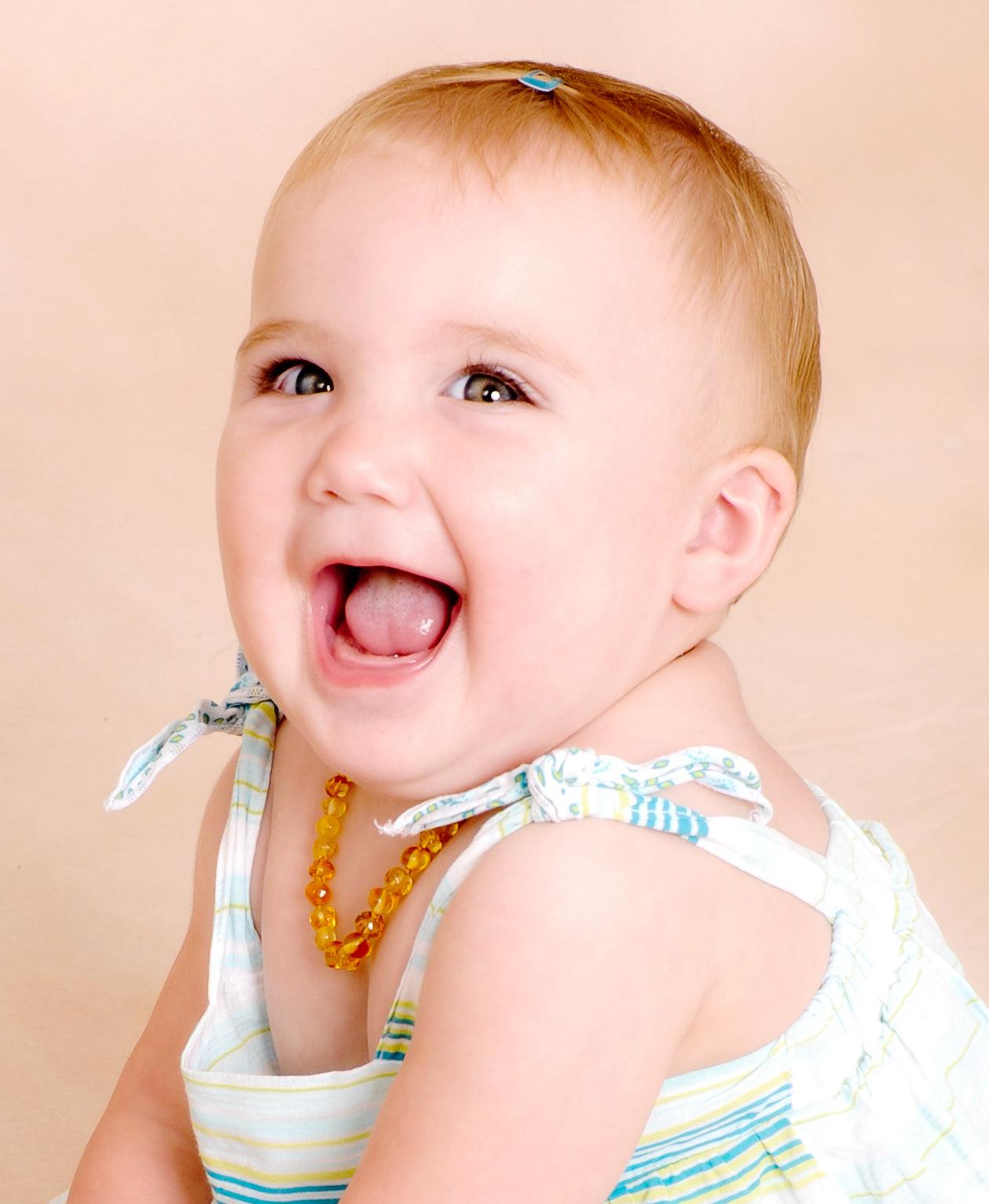 Amber Necklace Benefits for Teething Babies - 4aKid