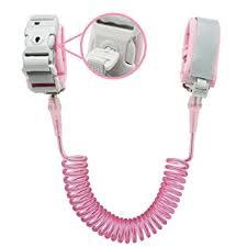 Anti-Lost Wrist Link with Lock - Baby Pink- Latest product from 4aKid - 4aKid