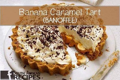 BANANA CARAMEL TART (BANOFFEE) - 4aKid Blog - 4aKid