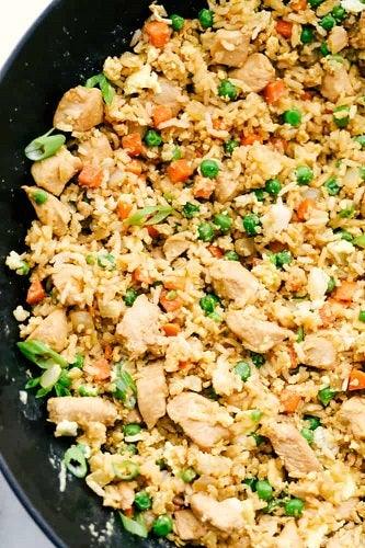 Better Than Takeout Chicken Fried Rice - 4aKid