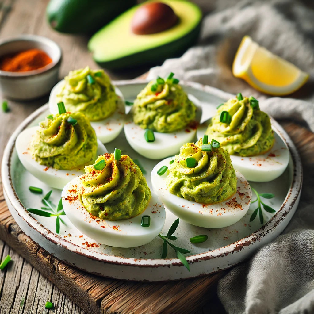 Avocado Deviled Eggs