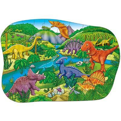 Big Dinosaurs 50pc Shaped Floor Puzzle- Latest product from 4aKid - 4aKid