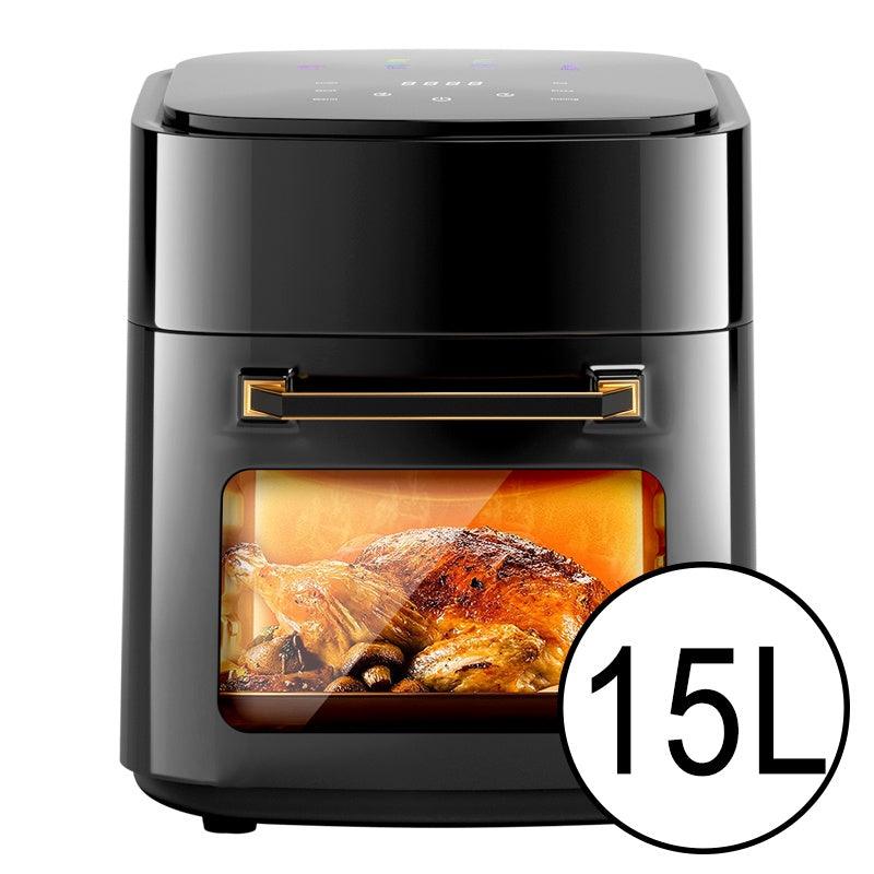 Black 15L Air Fryer- Latest product from 4aKid - 4aKid