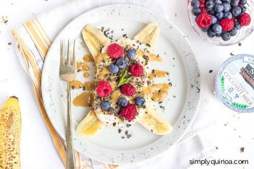 Breakfast Banana Split Recipe - 4aKid