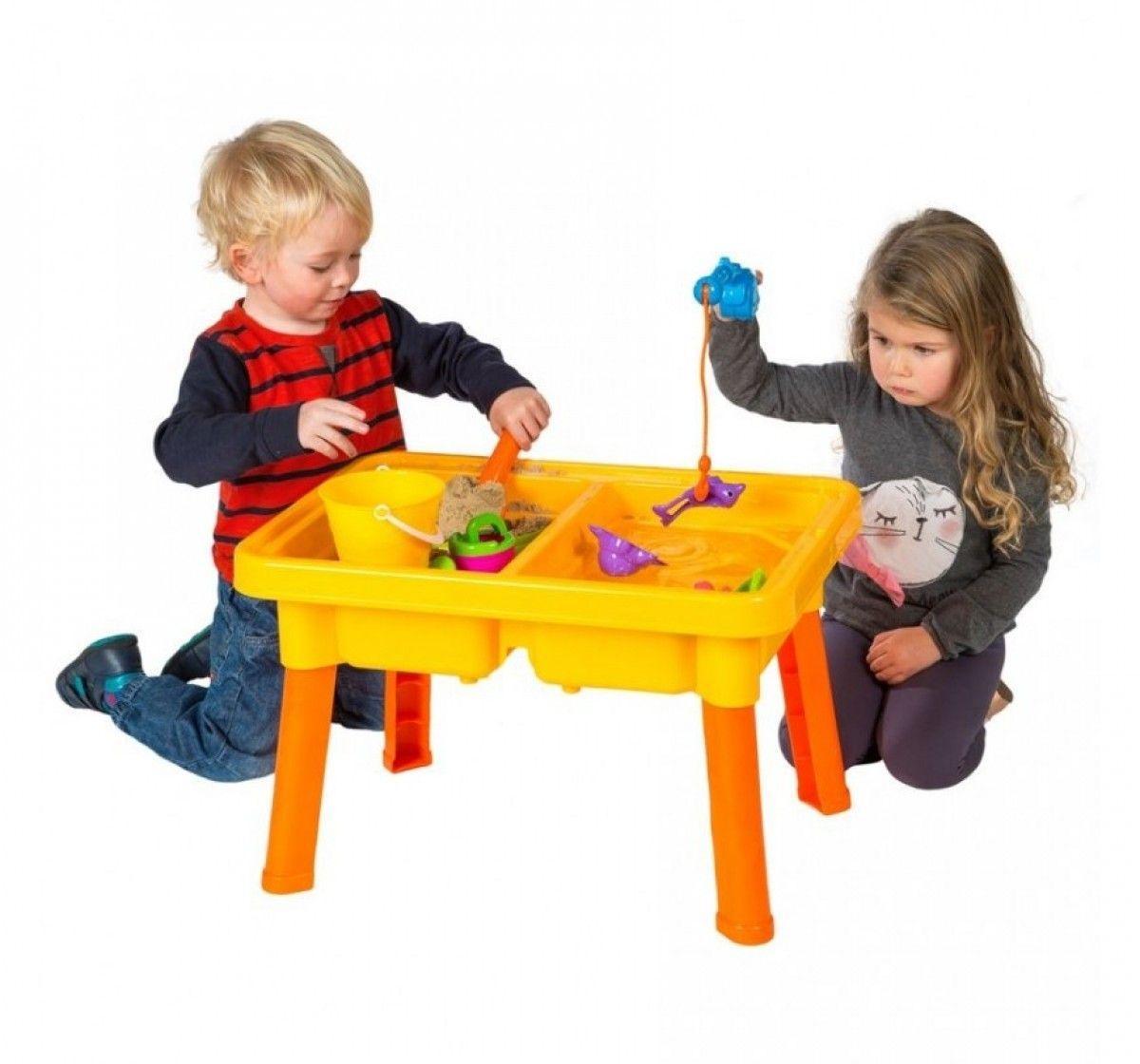 "Bring Double Fun to Your Backyard with the Double Play Sand & Water Table" - 4aKid