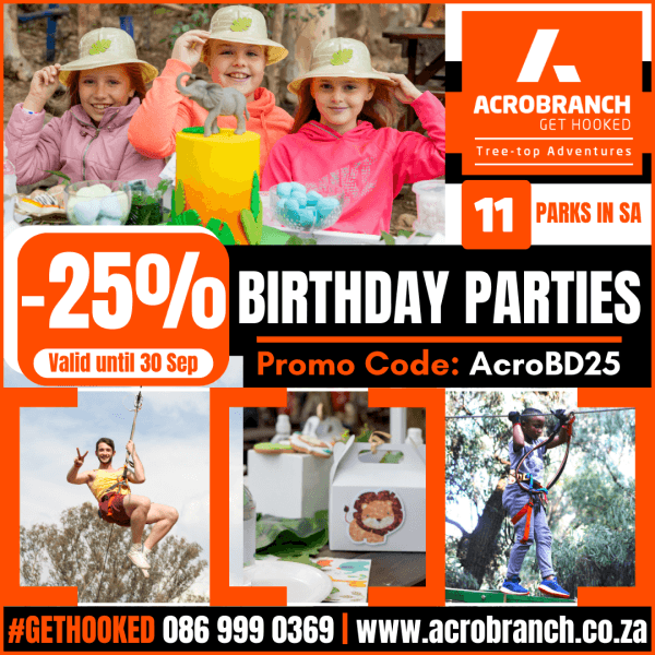 Celebrate your special day with an adventurous twist at Acrobranch! - 4aKid