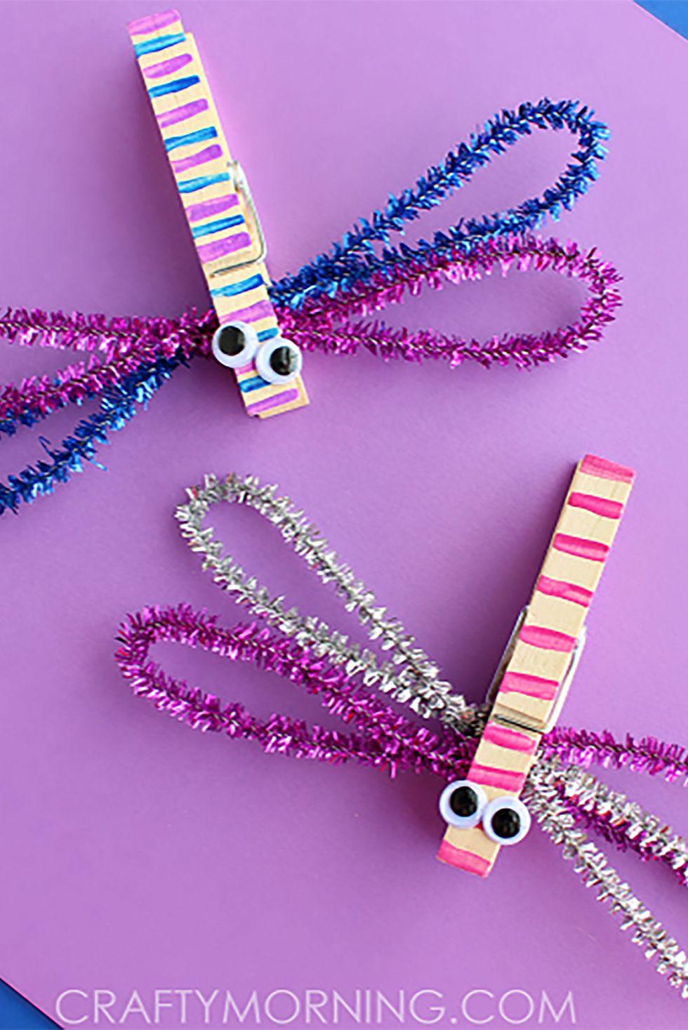 Clothespin Dragonflies - Arts & Crafts for Kids - 4aKid
