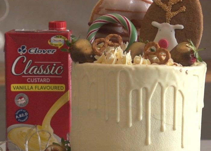 Clover Festive Custard Cake - 4aKid