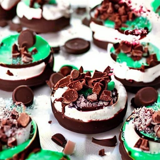 Cool and Creamy Frozen Peppermint Crisp Tarts: A Refreshing Dessert Delight" - 4aKid