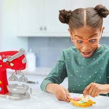 Create amazing pretend cakes, cupcakes, and cookies with the Play-Doh Kitchen Creations Magical Mixer Playset - 4aKid