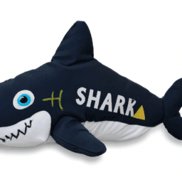 "Cuddle Up With This Adorable Plush Shark Pillow Toy" - 4aKid