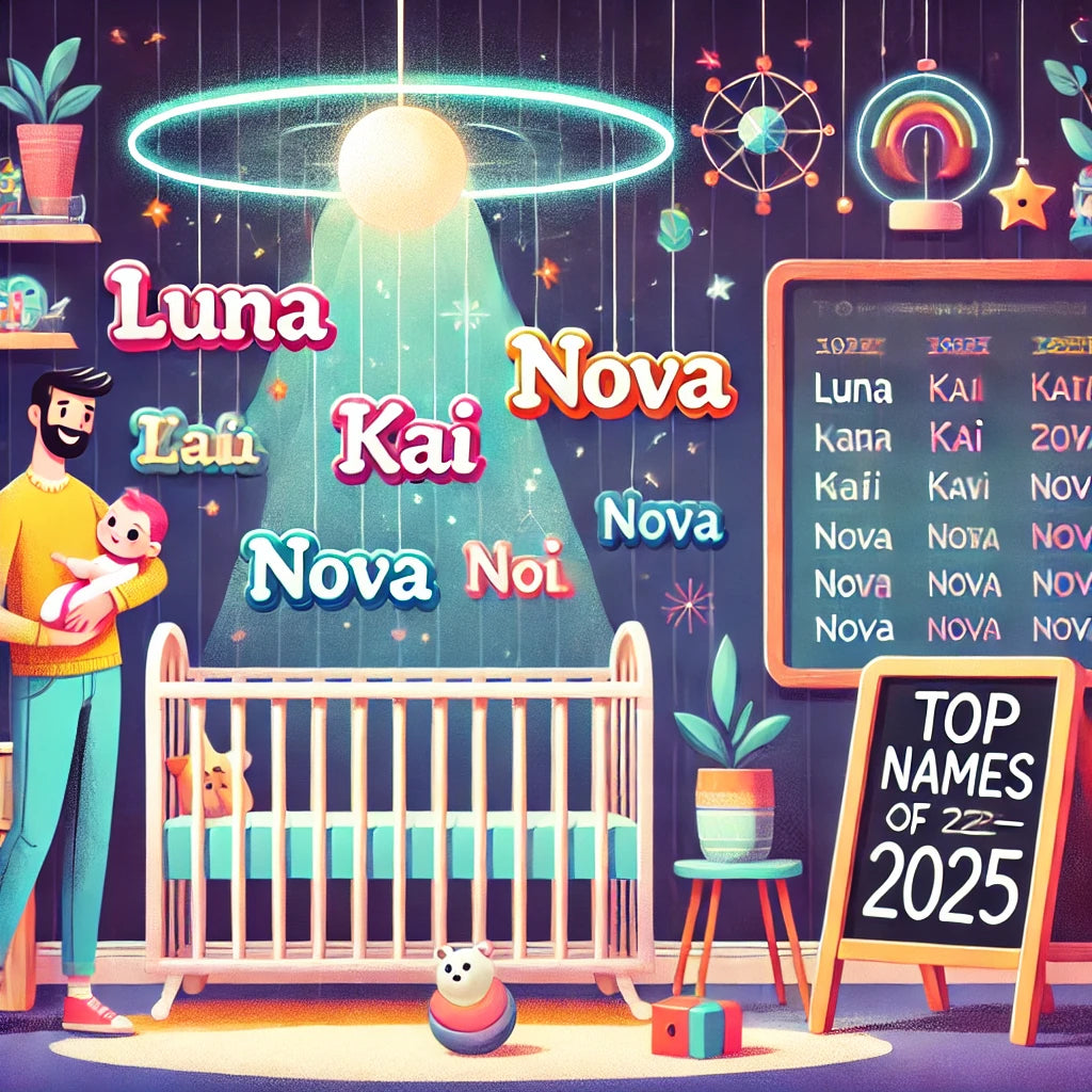 4aKid's Predictions for the Top Baby Name Trends of 2025