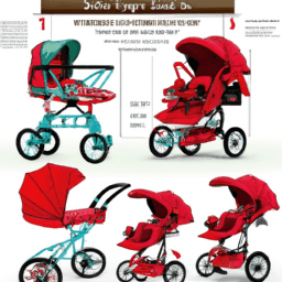 "Discover the Versatility of the Red Stages Stroller Tricycle" - 4aKid