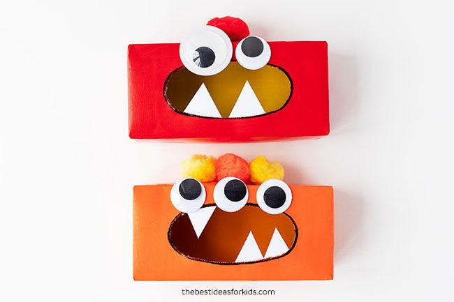 DIY Tissue Box Monsters – 4aKid