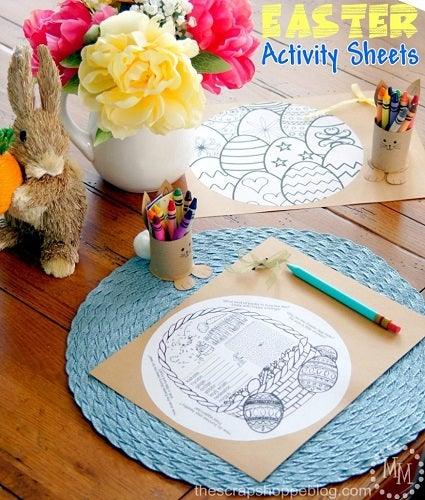 Easter Activity Sheets - 4aKid